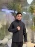 超級安踏輕薄立領(lǐng)羽絨服男裝安踏秋冬防潑水鴨絨保暖運動外套152447974U 基礎(chǔ)黑-4 S /男165 曬單實拍圖