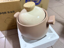 蘇泊爾（SUPOR）砂鍋陶瓷煲大容量家用菜煲湯煲養生煲仔飯高溫釉無(wú)涂層不易開(kāi)裂 4-6人使用湯煲煲 4.5L 曬單實(shí)拍圖