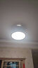 歐普（OPPLE）風(fēng)扇燈吊扇燈24瓦LED照明低噪音餐廳臥室吊燈燈具包安裝 冰風(fēng)白 曬單實(shí)拍圖