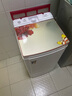 小鴨7kg脫水機 小型單筒甩干機 宿舍家用便攜迷你甩干桶干衣機不銹鋼內桶 玻璃蓋板 曬單實(shí)拍圖