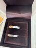 DR結婚對戒節日禮物L(fēng)OVEPALACE禮堂花徑簡(jiǎn)約款QM0102/QW0102 單男戒-白/紅/黃18K金可選 曬單實(shí)拍圖