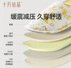十月結晶月子鞋夏季薄款產(chǎn)后包跟軟底透氣防滑室內坐月子孕婦鞋 綠色40-41 曬單實(shí)拍圖