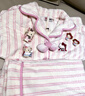 野獸派家居（tbh）三麗鷗Hello Kitty法蘭絨家居服套裝冬季可外穿睡衣女 Hello Kitty法蘭絨家居服 蝴蝶結 S 曬單實(shí)拍圖