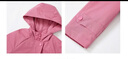 ASK JUNIOR童裝兒童外套春裝青少年中長(cháng)款休閑連帽風(fēng)衣潮女童開(kāi)衫 粉色 170 曬單實(shí)拍圖