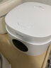 美的（Midea） 電飯煲 家用電飯鍋智能預(yù)約多功能微壓 可煮小米粥迷你小型1-2-4人煮飯鍋電煮鍋易清洗小巧機(jī)身 【性價比之選】 白色 FB30M161 3L 曬單實(shí)拍圖