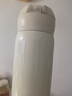 施密特（Simita） 保溫杯女士水杯男士?jī)和瘜W(xué)生水杯不銹鋼 雪山白500ml 曬單實(shí)拍圖
