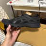 亞瑟士（asics）男鞋老爹鞋 秋季新款 JOG 100T戶外防滑透氣跑步鞋復(fù)古運(yùn)動休閑鞋 /黑武士/4E寬楦 /曬圖退10 42.5 /270mm 曬單實拍圖