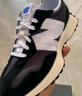 NEW BALANCE 官方男鞋女鞋情侶復古潮流百搭休閑鞋 黑色 MS327LB1 41.5 (腳長(cháng)26cm) 曬單實(shí)拍圖
