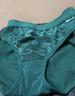怡倩【帥女孩】性感刺繡蕾絲女士?jì)妊?舒適透氣紗網(wǎng)中腰三角褲 苔蘚綠 L 曬單實(shí)拍圖