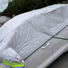大昌攬?jiān)缕囓囈萝囌旨雍裾陉?yáng)防曬防雨雪防霜凍冬季雪擋半罩防冰雹汽車套 【4.6m-4.9m】大型SUV越野車 三層升級(jí)加厚加長(zhǎng)覆蓋半罩車衣 曬單實(shí)拍圖