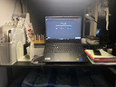 左度宿舍床上電腦桌轉角學(xué)習桌大學(xué)生上下鋪懶人書(shū)桌筆記本游戲小桌子 【可拆卸邊桌+增高架】靜謐黑90cm 贈支撐腿+防撞角 曬單實(shí)拍圖