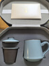 宋蘊(yùn)李學(xué)級(jí)汝窯西子龍把辦公杯禮盒裝汝窯茶杯茶水分離杯茶具禮品禮物 曬單實(shí)拍圖