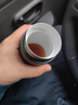 特美刻純鈦保溫杯茶水分離大容量泡茶杯高檔高顏值2025新款辦公室水杯 商務(wù)黑【鈦茶隔+陶瓷內膽】520ml 曬單實(shí)拍圖