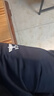 BOY LONDON休閑褲男女同款23秋季簡(jiǎn)約百搭運動(dòng)針織長(cháng)褲 N15004 黑色 S 曬單實(shí)拍圖