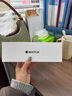 Apple/蘋(píng)果 Watch SE 智能手表GPS+蜂窩款44毫米銀色鋁金屬表殼丹寧色運動(dòng)型表帶M/L MXHY3CH/B 曬單實(shí)拍圖