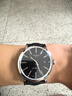 天梭（TISSOT）手表 夢(mèng)圓系列男表 瑞士機械男士皮帶腕表商務(wù)表生日禮物 曬單實(shí)拍圖
