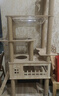 【京東物流】皇胖子貓爬架貓窩一體太空艙別墅貓玩具貓抓板用品 K6104大貓高層高175cm 曬單實(shí)拍圖