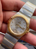 【二手99新】歐米茄星座系列男表鑲鉆18k金鋼鏈間金機械背透機芯天文臺女士二手奢侈品腕表瑞士國檢單表 35黃金鉆刻123.20.35.20.52.002 曬單實(shí)拍圖