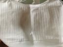 全棉時(shí)代內衣女文胸少女發(fā)育期兒童背心透氣 一階段 奶白 S（150） 曬單實(shí)拍圖