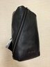 新秀麗（Samsonite）胸包男士時(shí)尚斜挎包休閑簡(jiǎn)約軟牛皮腰包七夕禮物 TK9 曬單實(shí)拍圖