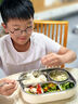 雙槍（Suncha）鈦健康不銹鋼飯盒學(xué)生上班族可微波爐餐盒比316好1.5L配保溫袋 曬單實(shí)拍圖