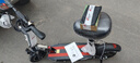 希洛普（SEALUP） 鋰電池電動(dòng)滑板車 便攜可折疊電動(dòng)車 代駕兩輪代步車迷你電動(dòng)車 48V黑/朝陽(yáng)真空胎3C金宇星/120-150km 曬單實(shí)拍圖