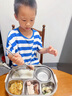 雙槍（Suncha）鈦健康不銹鋼飯盒學生上班族可微波爐餐盒比316好1.5L配保溫袋 曬單實拍圖
