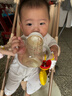 貝親（Pigeon）自然離乳 PPSU重力球吸管雙把手奶瓶 240mL  6月+ AA252 曬單實(shí)拍圖
