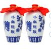 鑒湖正宗紹興黃酒10年花雕酒半干型加飯酒糯米酒鑒湖十年陳老黃酒整箱 500mL 2瓶 曬單實(shí)拍圖