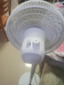 美的（Midea）電風(fēng)扇家用7葉落地扇搖頭電風(fēng)扇循臥室宿舍輕音風(fēng)扇臺式桌面小型風(fēng)扇臺地兩用升級款 白色丨7葉臺地兩用 曬單實(shí)拍圖