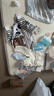貝肽斯嬰兒衣服春秋連體衣智能恒溫純棉寶寶秋冬哈衣新生兒連體衣 趣味小恐龍-中開 80cm 曬單實拍圖