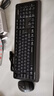 雙飛燕（A4TECH）FB1010Q 104鍵無(wú)線/藍(lán)牙多模鍵鼠套裝 輕音筆記本電腦辦公打字薄膜鍵盤(pán)鼠標(biāo)套裝 遂空灰 曬單實(shí)拍圖