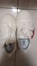 人本可愛(ài)魔術(shù)貼小白鞋女爆款丑萌大頭鞋女百搭板鞋白色（皮面） 37 曬單實(shí)拍圖