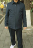 雪中飛羽絨服男士立領(lǐng)短款羽絨服商務(wù)休閑簡(jiǎn)約純色百搭冬季厚外套衣服 黑色 XL (180) 曬單實(shí)拍圖