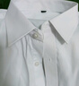 帕托瓦襯衫男長(cháng)袖純色商務(wù)職業(yè)正裝白襯衫工裝男裝襯衣男CS108 白色 3XL 曬單實(shí)拍圖
