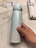 膳魔師（THERMOS）保溫杯316鋼500ml男女士水杯學(xué)生教師節(jié)禮物JNL-500S漸變冰川藍(lán) 曬單實(shí)拍圖