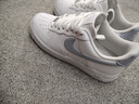 耐克空軍一號男子膠底運(yùn)動鞋冬季板鞋NIKE AIR FORCE 1 FJ4146 117白/幻影 41 曬單實拍圖