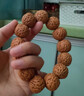 自由說(shuō)老桃核手串男女款防驚嚇護身符核桃胡原籽桃木手鏈文玩佛珠手把件 老桃核手串 曬單實(shí)拍圖
