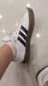 阿迪達斯 （adidas）女 運動(dòng)型格系列 VL COURT 3.0 休閑鞋 JR8674 白色  36.5  曬單實(shí)拍圖