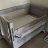 coolbaby嬰兒床多功能可折疊可移動(dòng)拼接床帶尿布臺(tái)蚊帳寶寶床 全家桶 曬單實(shí)拍圖