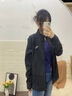 安踏（ANTA）外套女款2025新款秋冬季加絨拉鏈立領(lǐng)開(kāi)衫運動(dòng)服女士夾克休閑上衣 基礎黑 L （175）【適合125-140斤】 曬單實(shí)拍圖