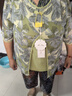 VCZL胖太太加肥加大品牌服裝90-200斤胖媽媽碼雪紡衫中老年圓領(lǐng)夏季遮 中袖雪紡上衣 6XL 185-210斤 曬單實(shí)拍圖