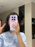 五鼠適用華為mate70pro+手機殼女新款全包帶手繩mate60pro創(chuàng  )意帶磁吸支架高級感防摔軟硅膠保護套 【草紫色】珠光蝴蝶360°旋轉磁吸_送手提短掛繩 華為Mate 70 Pro+ 曬單實(shí)拍圖