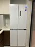美的（Midea）460十字四門(mén)多開(kāi)門(mén)獨立制冰超薄零全嵌入式雙循環(huán)變頻風(fēng)冷無(wú)霜家用大容量PST+凈味 MR-460WUSPZE 曬單實(shí)拍圖