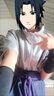 益而思佐助cos服全套周邊火影忍者疾風(fēng)傳宇智波佐助cosplay二次元動(dòng)漫服 佐助cos服(5件套+假發(fā)+鞋子 XL 曬單實(shí)拍圖