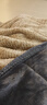 無(wú)印良品三層加厚毛毯冬季保暖法蘭絨毯子毛毯被沙發(fā)毯空調蓋毯 200*230cm 曬單實(shí)拍圖