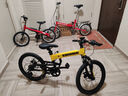 EROADE德國兒童折疊自行車(chē)男孩青少年初中小學(xué)生鋁合金山地車(chē)中大童女孩 全鋁合金造-黃色 20寸6速【競賽款】身高120-145cm 曬單實(shí)拍圖