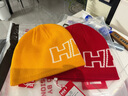 HELLY HANSEN, H/H【王一博同款】海麗漢森h(huán)h25秋冬柔軟舒適保暖HH logo提花針織帽 黃色 均碼 曬單實(shí)拍圖