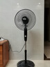 志高（CHIGO）電風(fēng)扇落地扇家用臺式夏天小宿舍遙控立式搖頭工業(yè)大風(fēng)力電扇 16英寸機(jī)械五葉三檔無定時1.7米線 曬單實(shí)拍圖