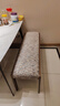 御梵森意式實(shí)木奶油風(fēng)餐椅極簡(jiǎn)家用黑白椅子網(wǎng)紅輕奢簡(jiǎn)約現代椅靠背餐廳 酷尼彩3+胡桃色腿 曬單實(shí)拍圖